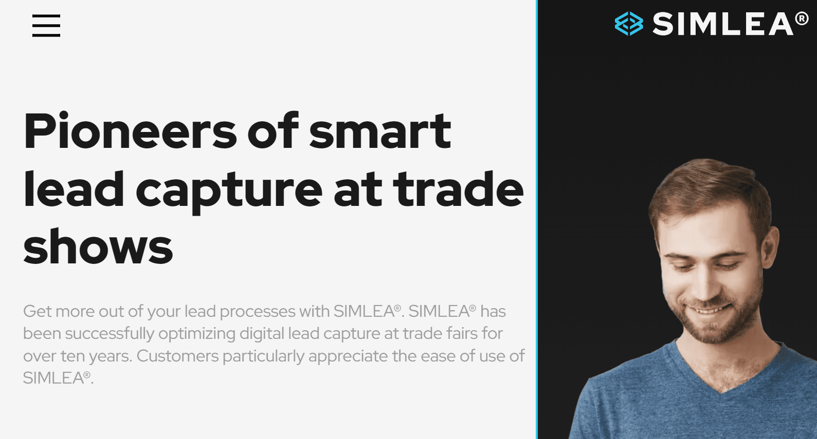 Simlea Lead Scan - Event Technology